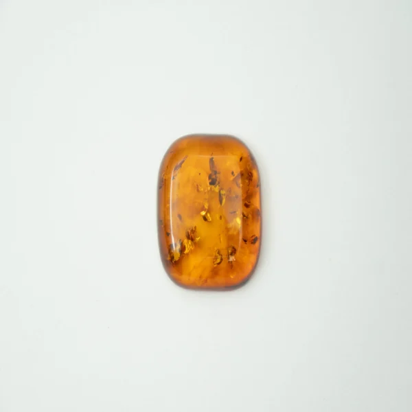 Baltic Amber Cognac Rounded Square Cabochon Approx 25mm - Image 3