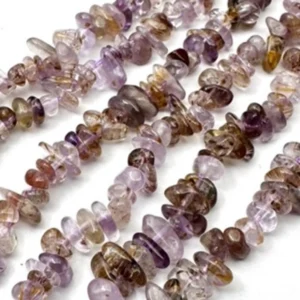 2 x 3mm Super 7 Beads -  Tiny Chip Gemstone Strand (38cm)