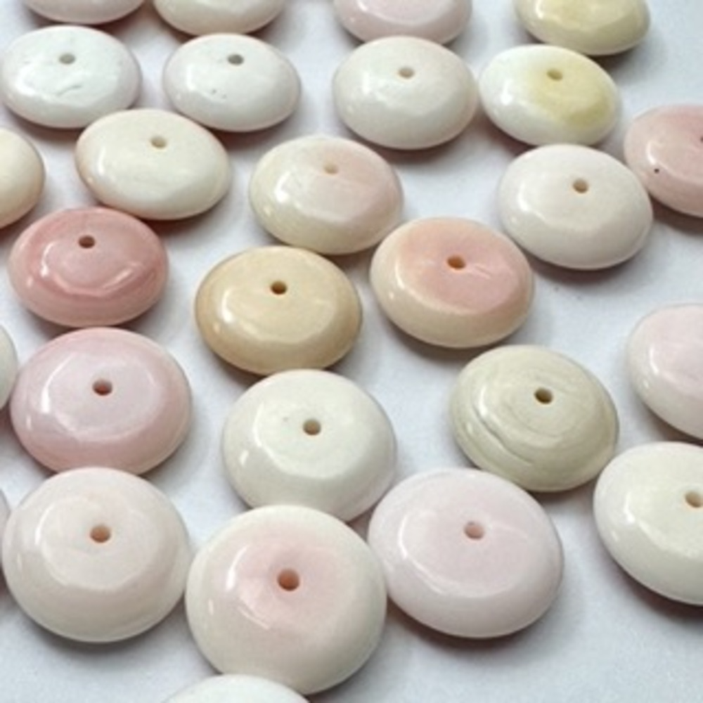 Shell Coins Approx 12 x 4mm 5pc pack - Image 4