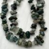 Moss Agate Chips Approx 5 x 8mm Approx 78cm Strand
