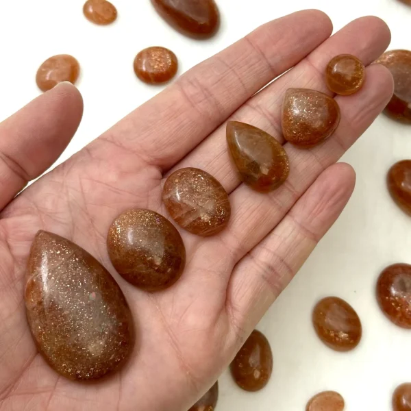 Sunstone Mixed Shape Cabochon 1pc - Image 4