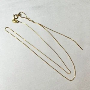 Sterling Silver, Rhodium Plated Slider Chain Approx 18inch with Bar Feeder 1pc HK