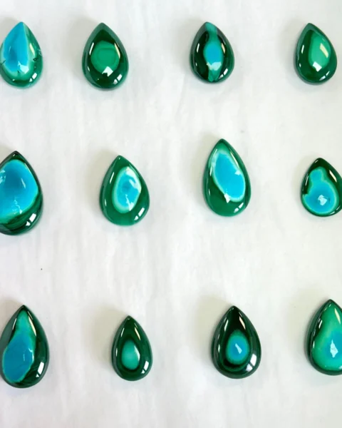 Malacolla Pear Shaped Cabochon 1pc - Select Your Own