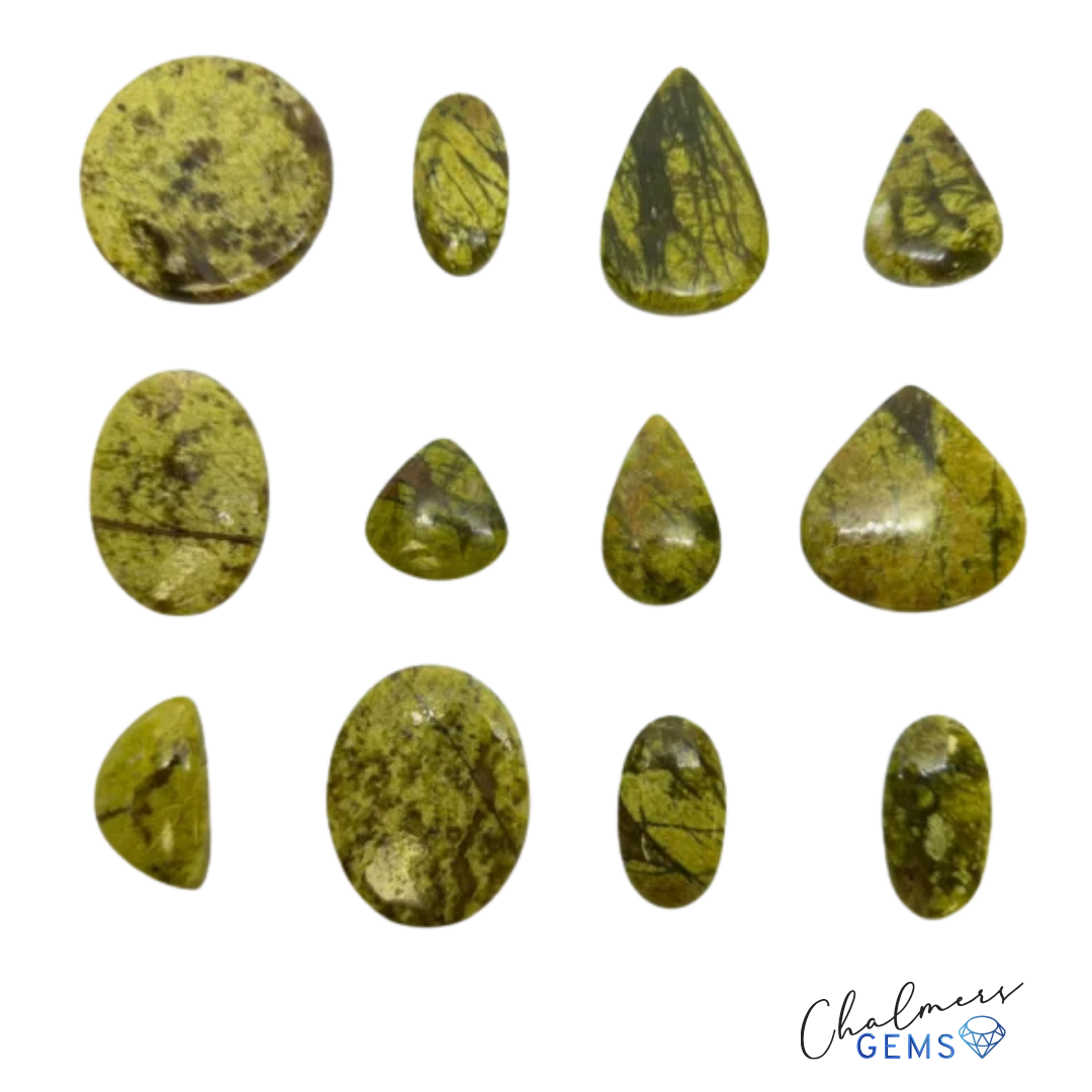 Green Opal Cabochons - Select Your Own