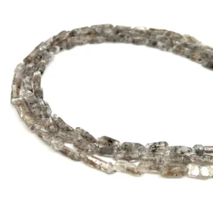 Quartz Crystal Beads 38cm Strand HK