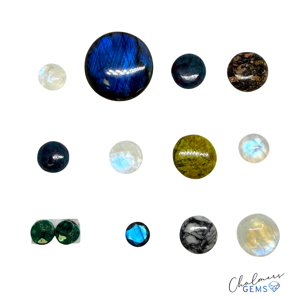 Mixed Round Cabochons - Select Your Own