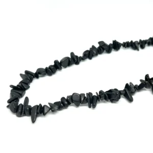 Shungite Chip Bead Strand 80cm HK