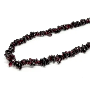 Garnet Chip Bead Strand 80cm HK