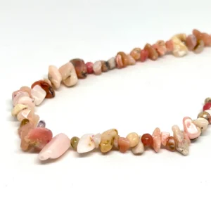 Pink Opal Chip Bead Strand 80cm HK