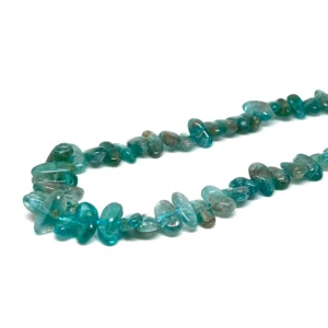 Apatite 12x6mm Elongated Nuggest Beads 38cm Strand HK