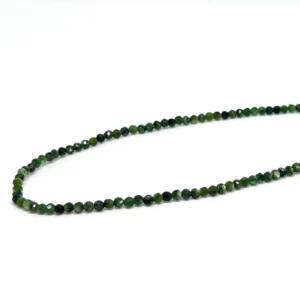 Serephanite 2mm Micro Faceted Round Beads 38cm Strand HK