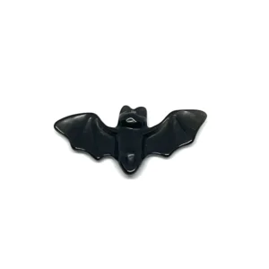 Lapis Lazuli (may be dyed) Carved Bat Pendant 35 x 17mm 1pc HK