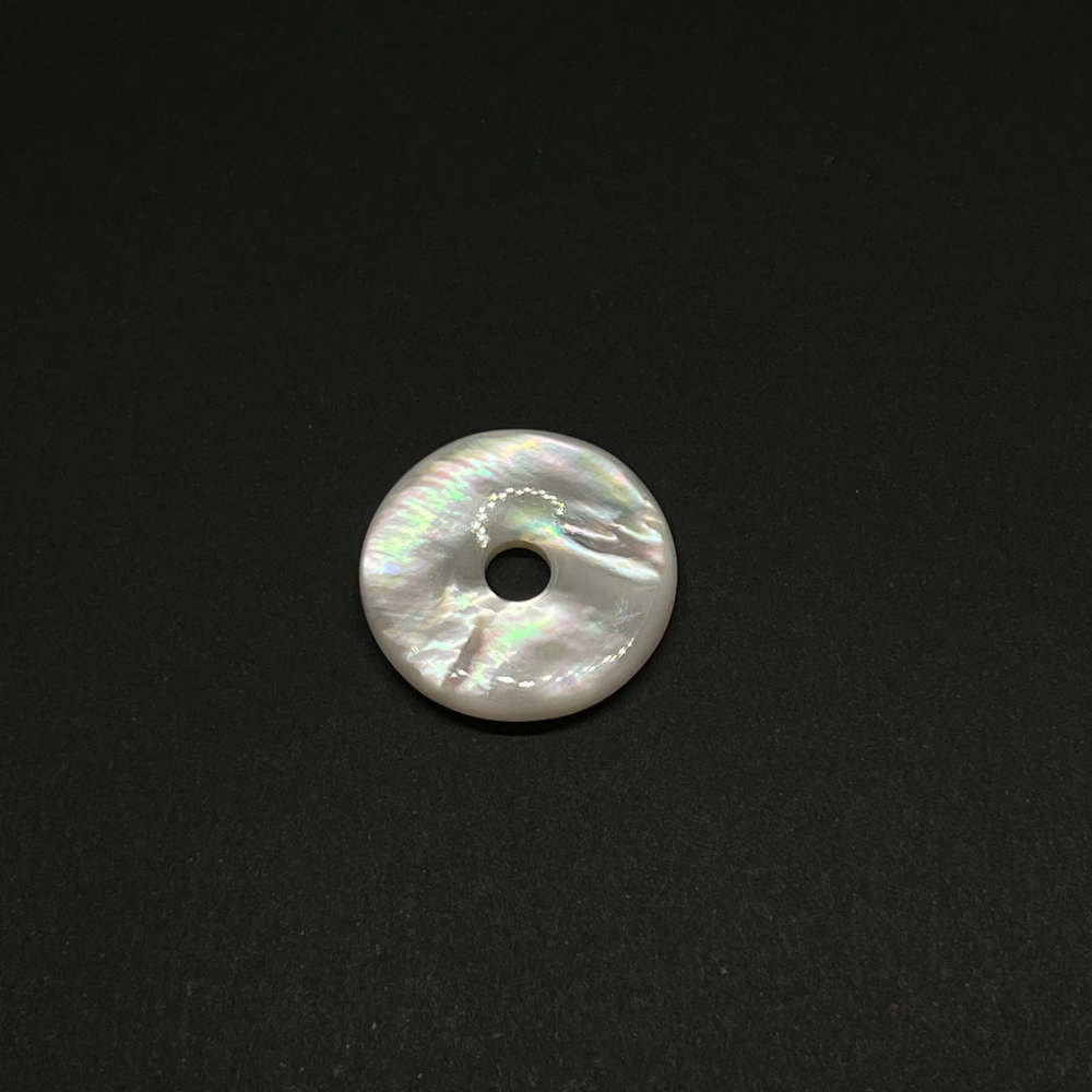 Mother of Pearl 25mm Donut 1pc HK