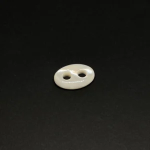 Mother of Pearl 25 x15mm Oval with 2 Holes 1pc HK