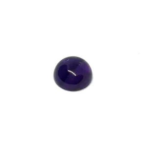 Amethyst 15mm Round Cabochon 1pc HK