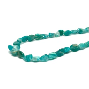 Amazonite Approx 7 x 5mm Small Nugget Beads 38cm Strand HK