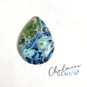 Shattuckite 22x30mm Mixed Shape Cabochon 1pc