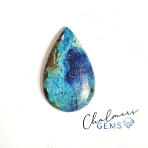 Shattuckite 19x31mm Mixed Shape Cabochon 1pc