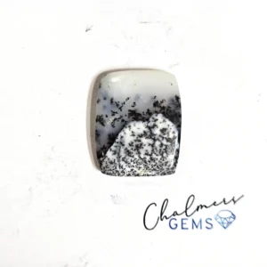 Dendritic Agate 17x21mm Mixed Shape Cabochon 1pc
