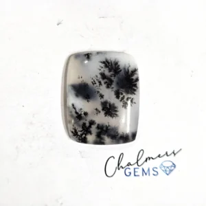 Dendritic Agate 19x24mm Mixed Shape Cabochon 1pc