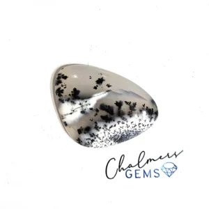 Dendritic Agate 20x28mm Mixed Shape Cabochon 1pc