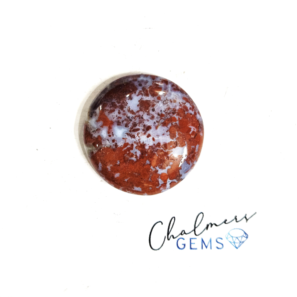 Apple Valley Agate 22x22mm Mixed Shape Cabochon 1pc