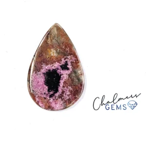 Cobalt Calcite 18x30mm Mixed Shape Cabochon 1pc