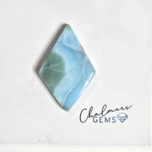 Larimar 22x34mm Mixed Shape Cabochon 1pc