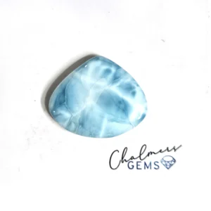 Larimar 23x27mm Mixed Shape Cabochon 1pc
