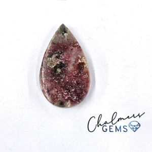Cobalt Calcite 24x38mm Mixed Shape Cabochon 1pc