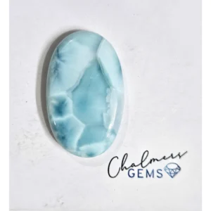 Larimar 20x32mm Mixed Shape Cabochon 1pc