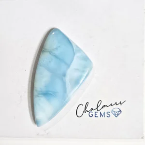 Larimar 22x41mm Mixed Shape Cabochon 1pc