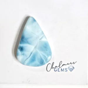Larimar 23x33mm Mixed Shape Cabochon 1pc