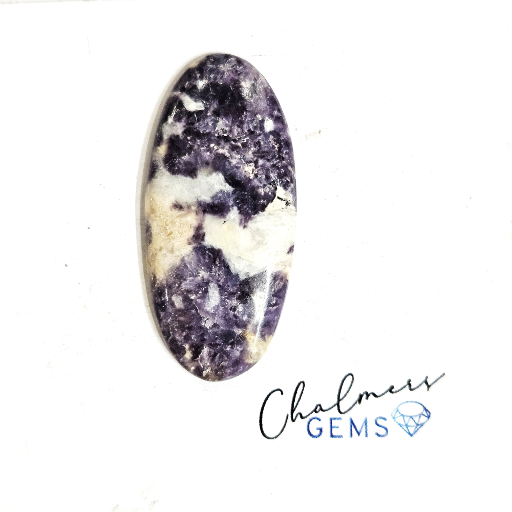 Lepidolite 16x36mm Mixed Shape Cabochon 1pc