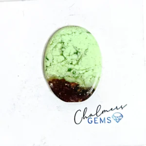 Lemon Chrysoprase 22x29mm Mixed Shape Cabochon 1pc