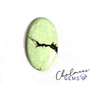 Lemon Chrysoprase 19x33mm Mixed Shape Cabochon 1pc