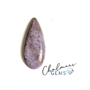 Lavender Jade 14x31mm Mixed Shape Cabochon 1pc