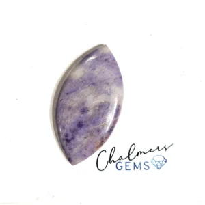 Lavender Jade 17x33mm Mixed Shape Cabochon 1pc