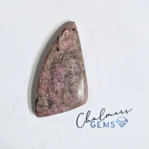 Cobalt Calcite 19x36mm Mixed Shape Cabochon 1pc