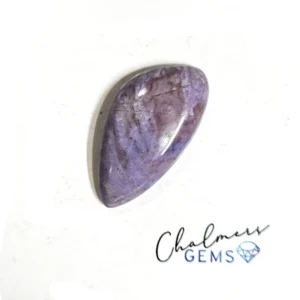 Lavender Jade 16x29mm Mixed Shape Cabochon 1pc