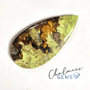 Gaspeite 23x46mm Mixed Shape Cabochon 1pc