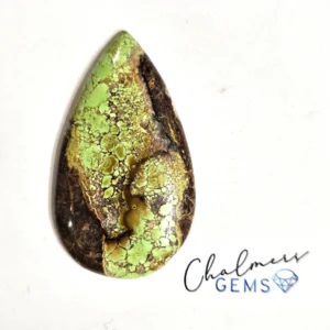 Gaspeite 23x40mm Mixed Shape Cabochon 1pc