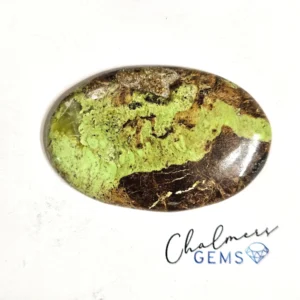 Gaspeite 26x40mm Mixed Shape Cabochon 1pc