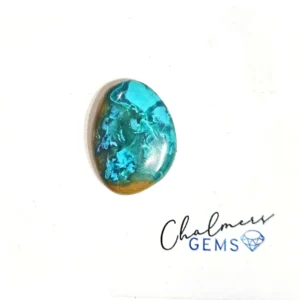 Blue Opal 15x21mm Mixed Shape Cabochon 1pc