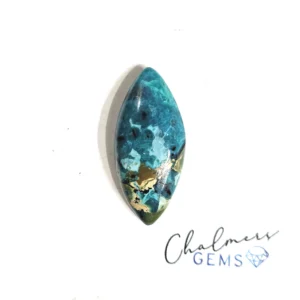 Blue Opal 13x28mm Mixed Shape Cabochon 1pc