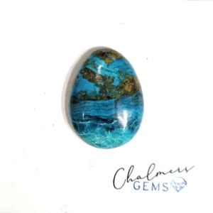 Blue Opal 19x25mm Mixed Shape Cabochon 1pc