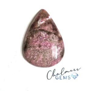 Cobalt Calcite 24x34mm Mixed Shape Cabochon 1pc