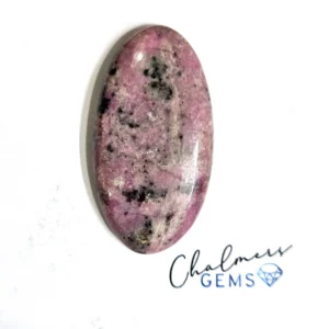 Cobalt Calcite 19x37mm Mixed Shape Cabochon 1pc