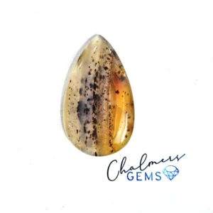 Montana Agate 18x31mm Mixed Shape Cabochon 1pc