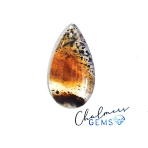 Montana Agate 17x31mm Mixed Shape Cabochon 1pc